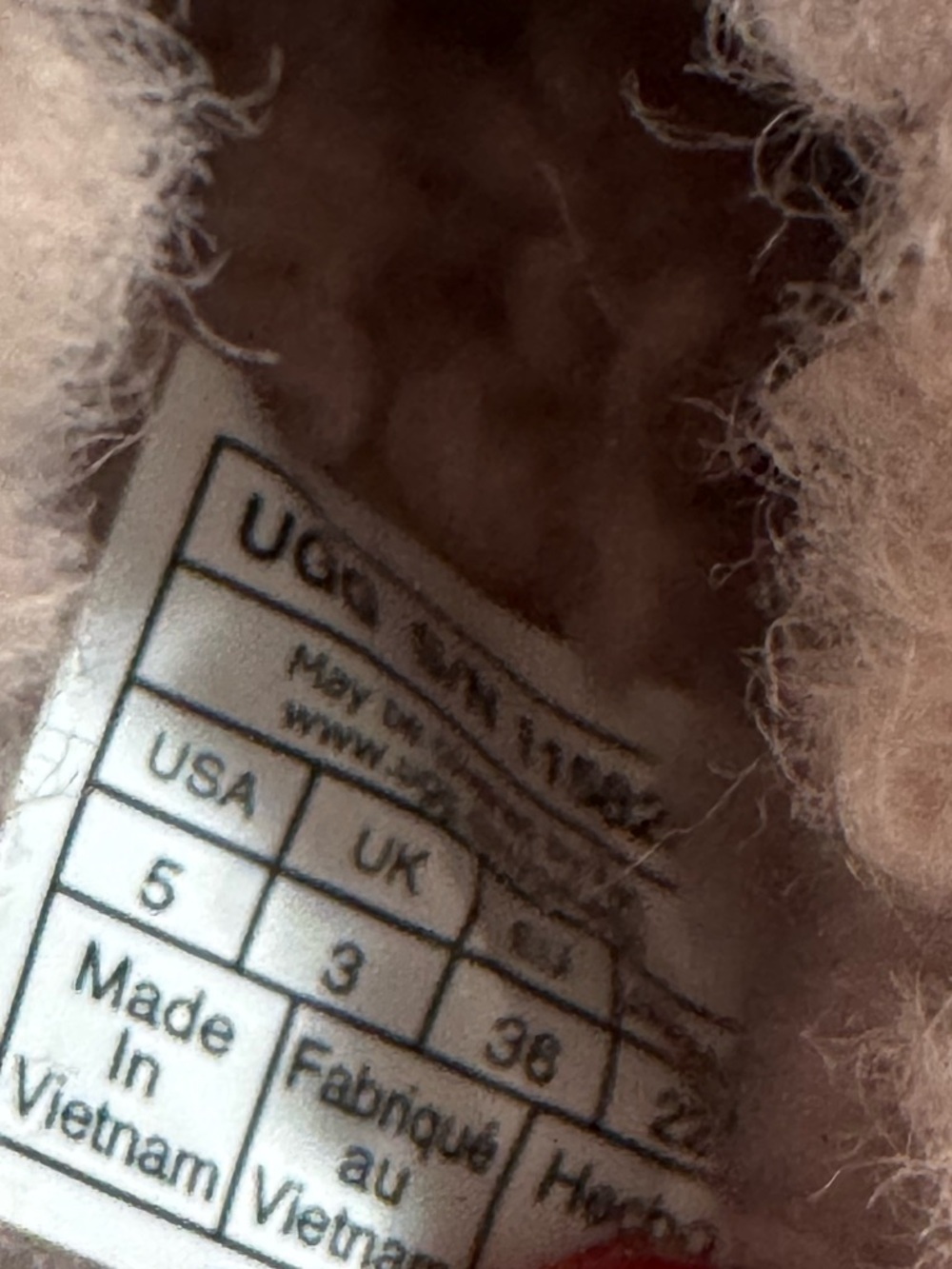 UGG Disquette Atherson slippers in the Rose Grey colorway NEW No Box Size 5 - Picture 10 of 11